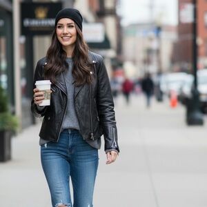 XElement Genuine Leather Jacket S